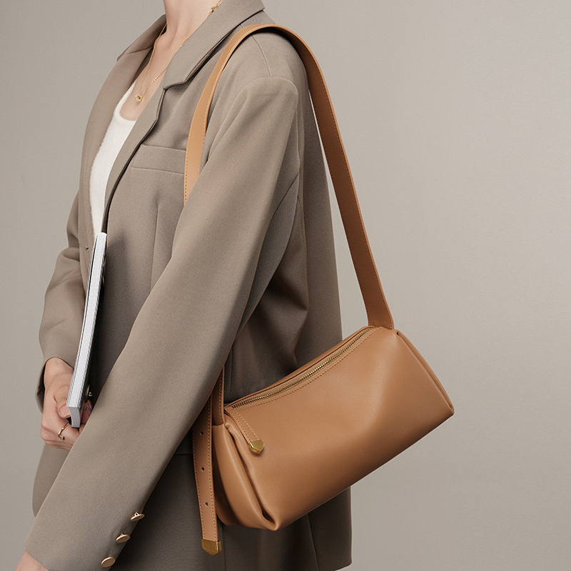 Tan Leather Handbag