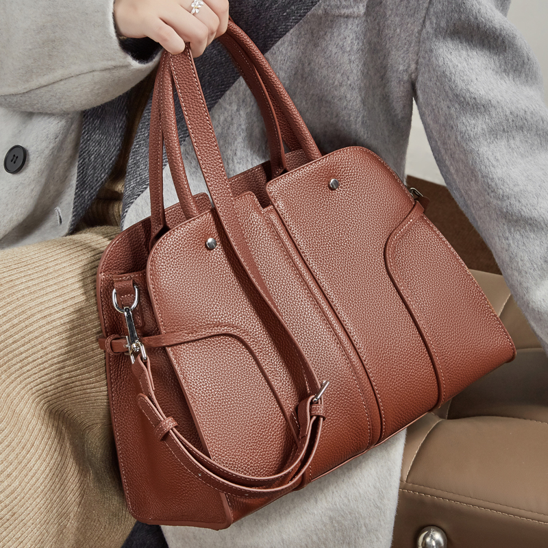 Classic Leather Tote Bag