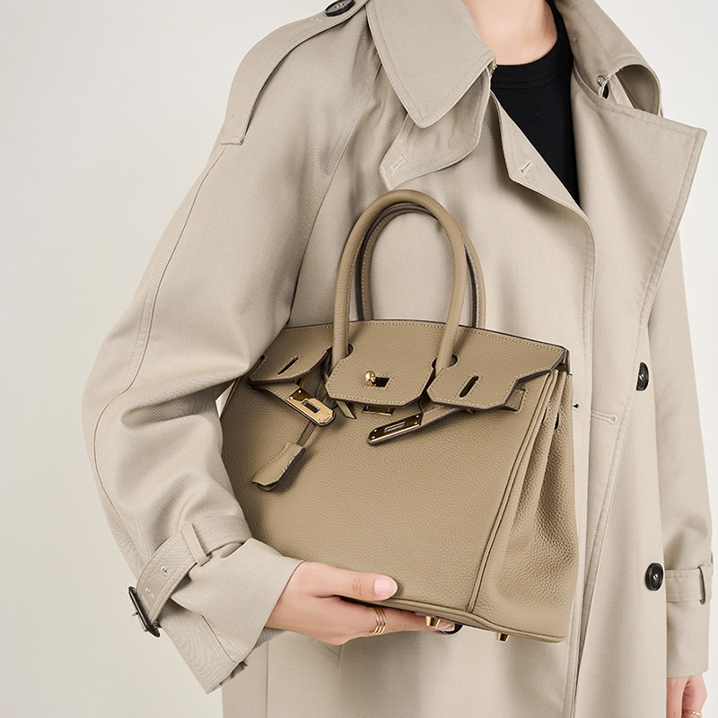 Classic Leather Tote Bag