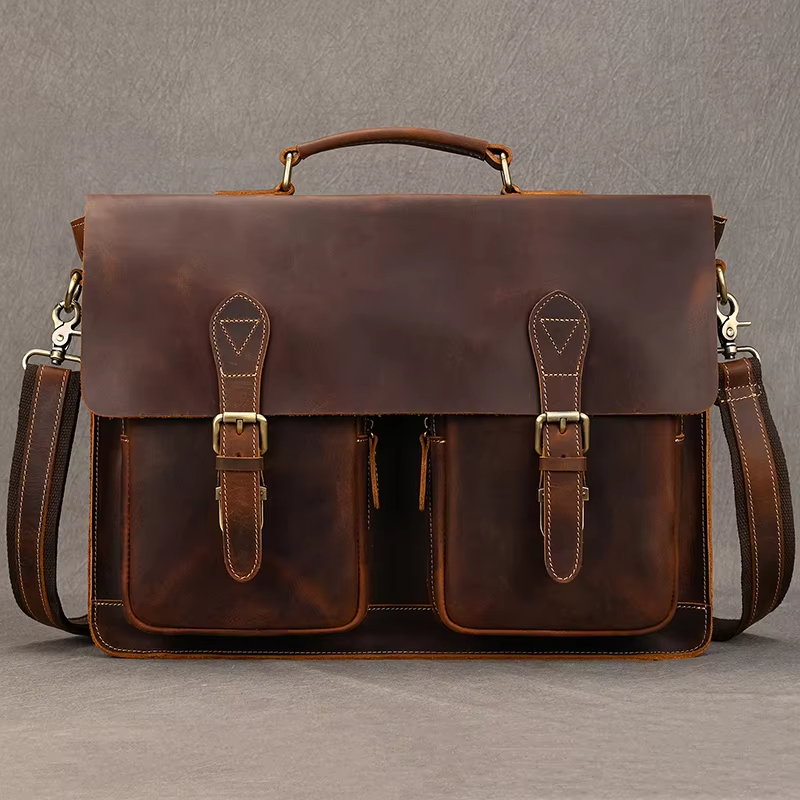 Classic Leather Briefcase