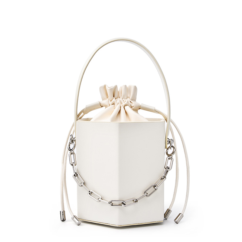 Geometric Bucket Bag