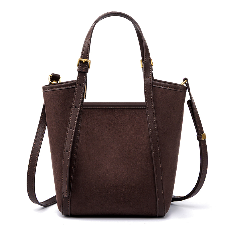 Classic Brown Leather Tote