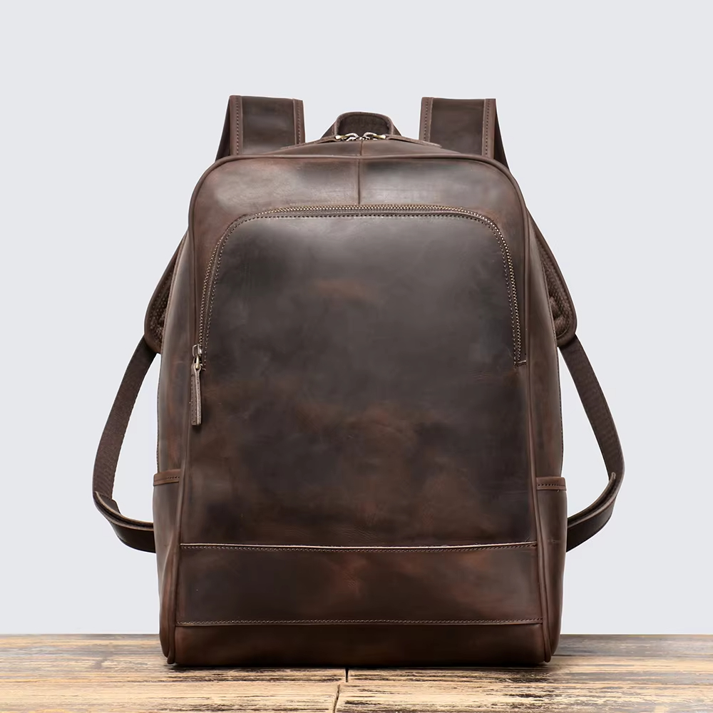 Vintage Leather Backpack