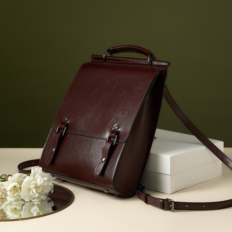 Classic Leather Backpack