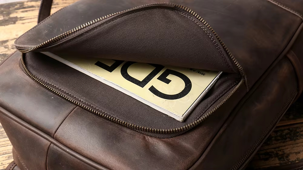 Vintage Leather Backpack