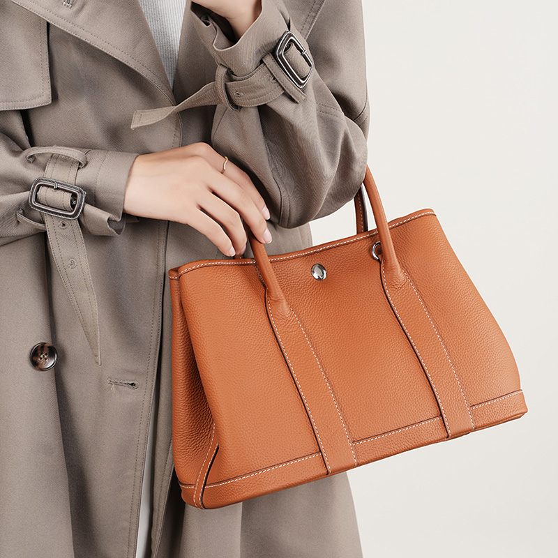 Classic Leather Tote Bag