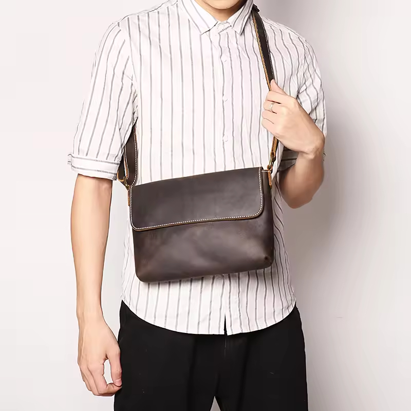 Vintage Leather Shoulder Bag