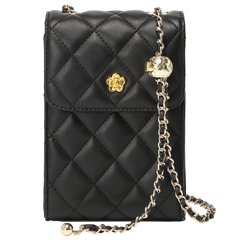 Quilted Leather Crossbody Bag