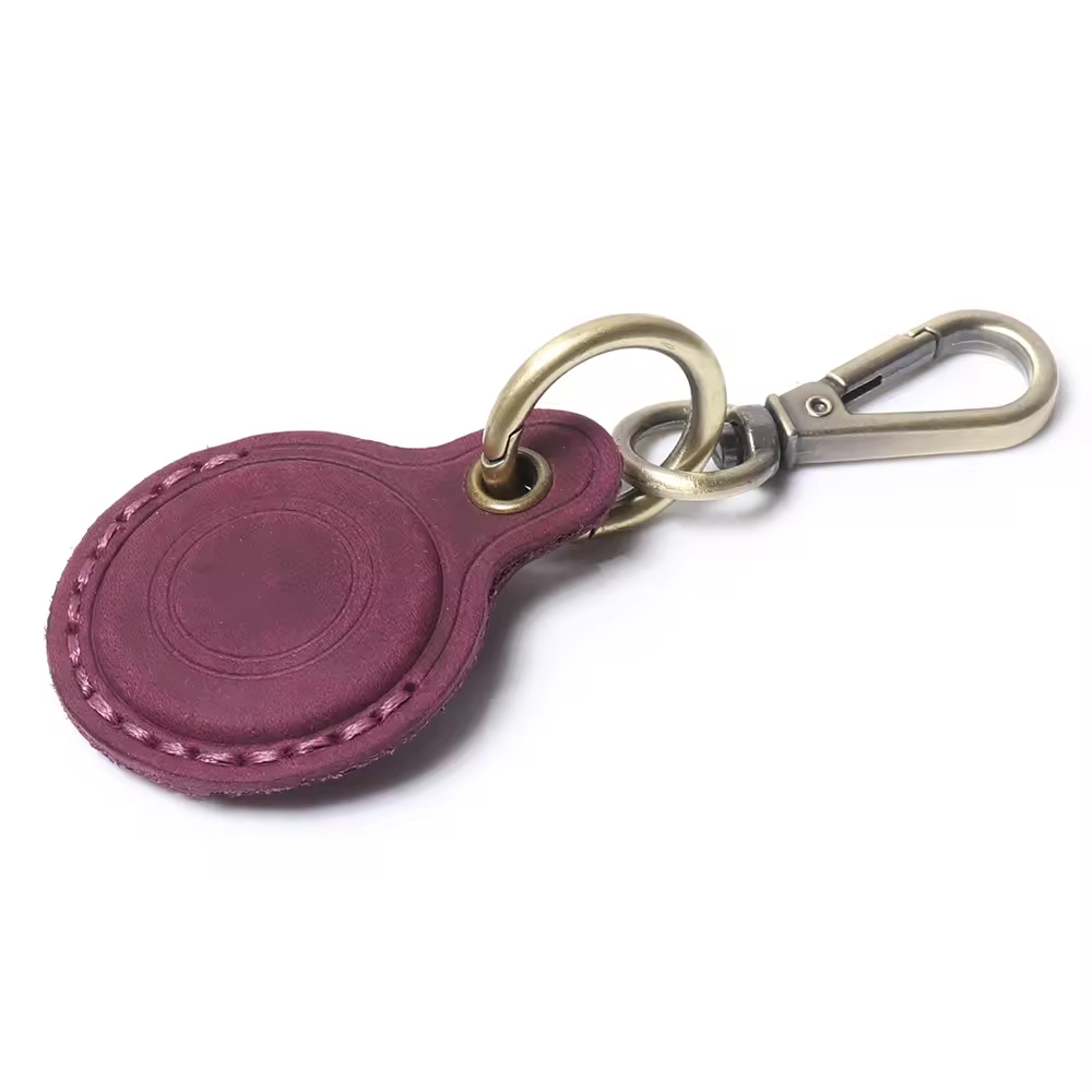 Genuine Leather Keychain Holder