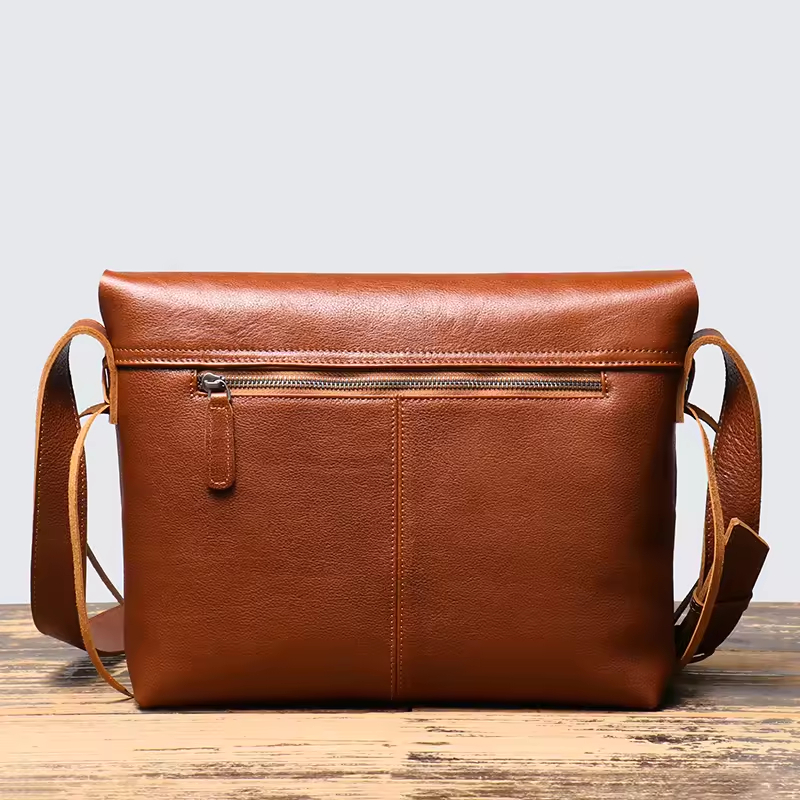Classic Leather Shoulder Bag