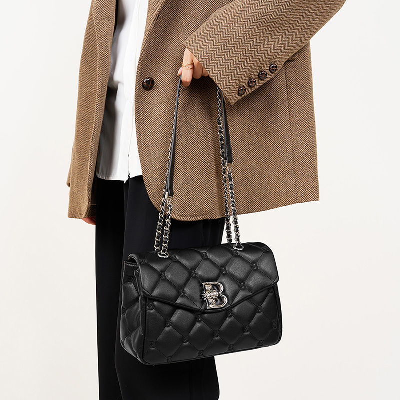 Quilted Leather Shoulder Bag