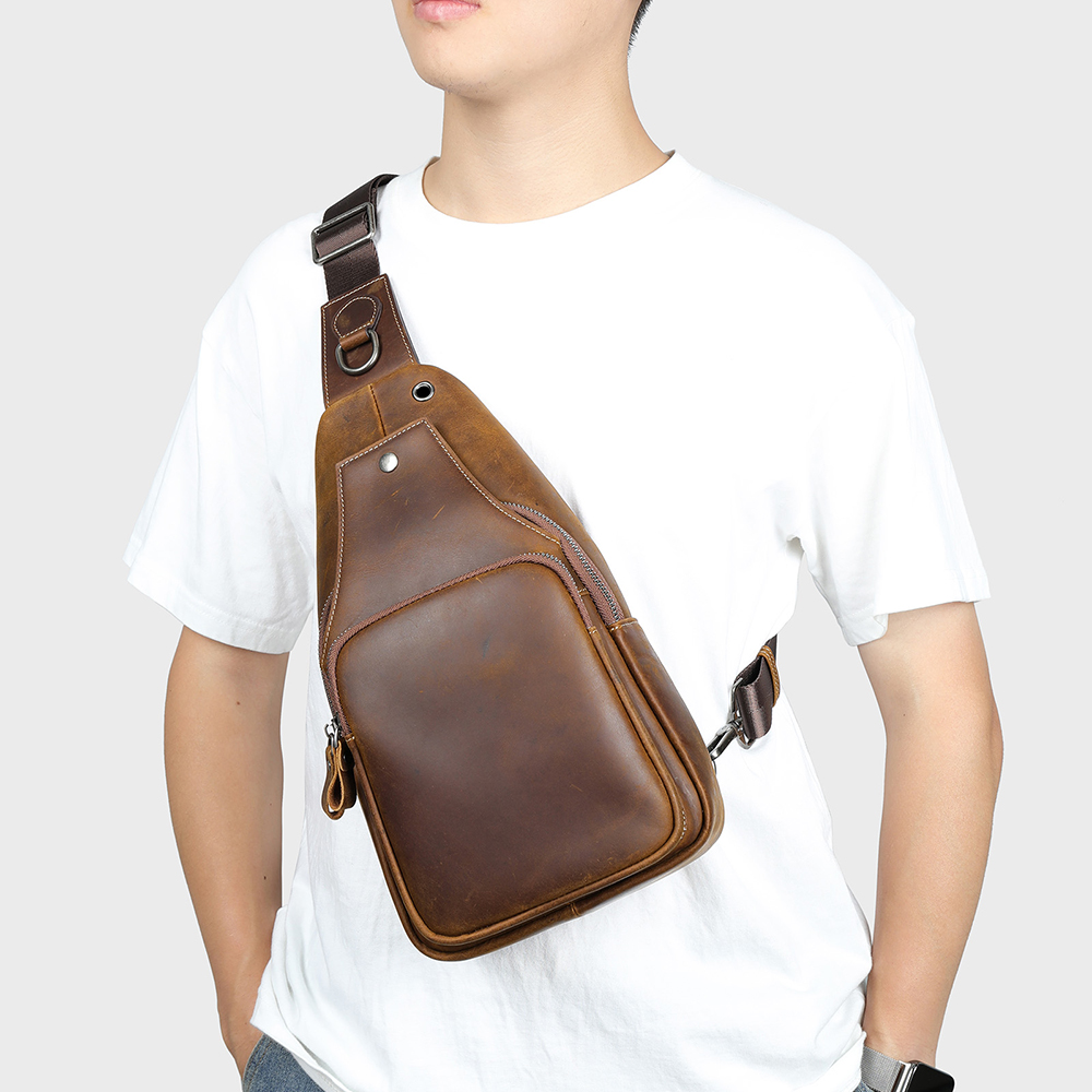 Leather Sling Bag