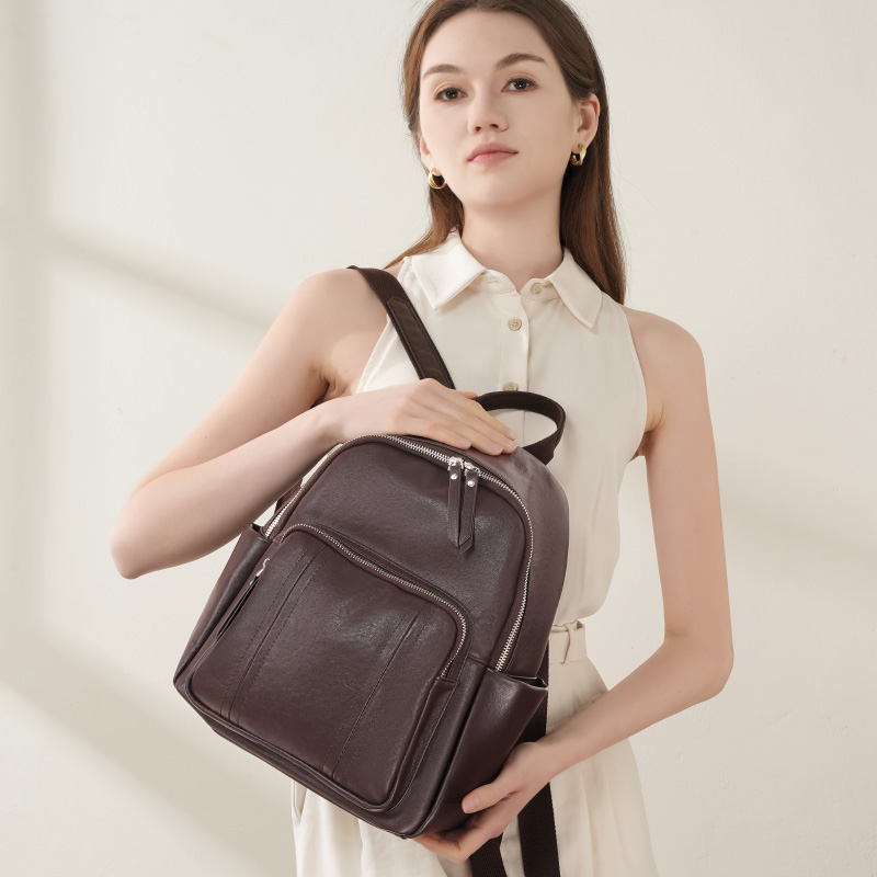 Classic Leather Backpack