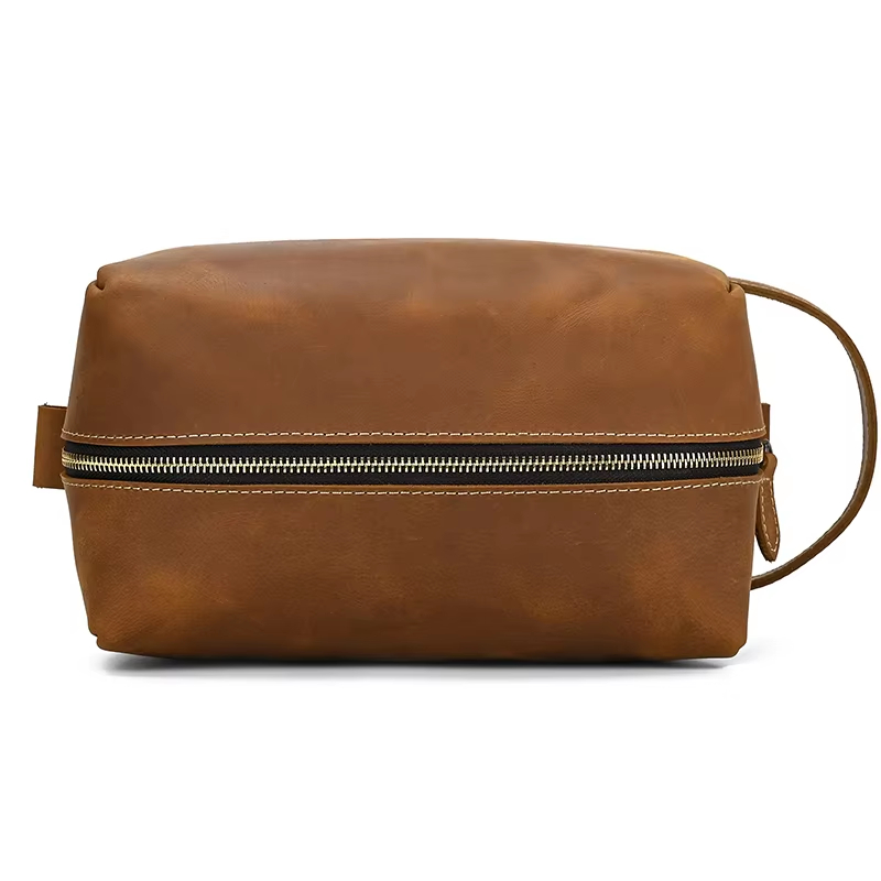 Leather Toiletry Bag