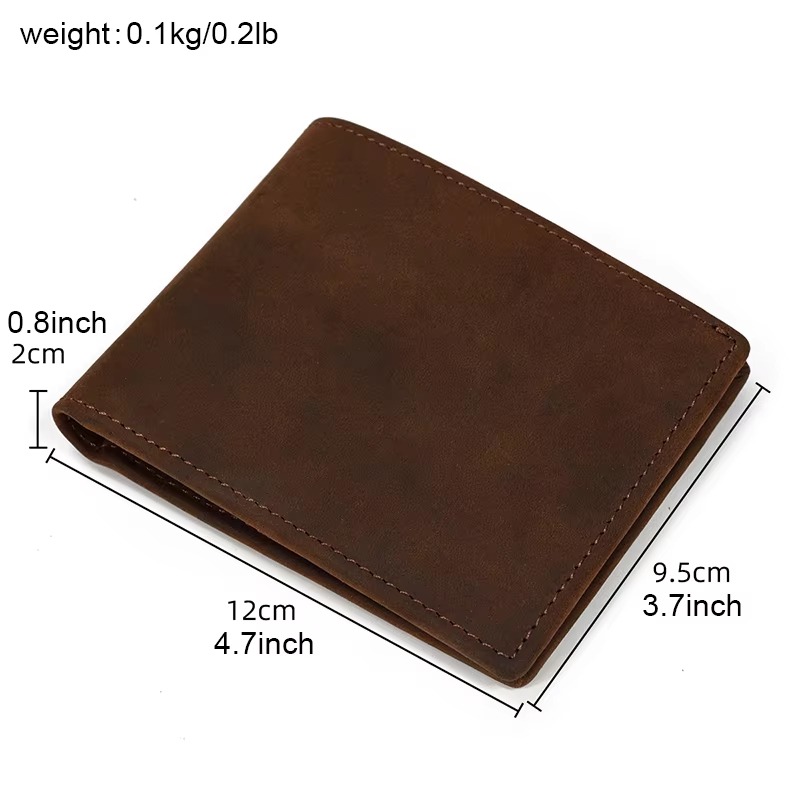 Classic Brown Leather Wallet