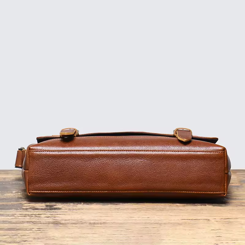 Leather Messenger Bag