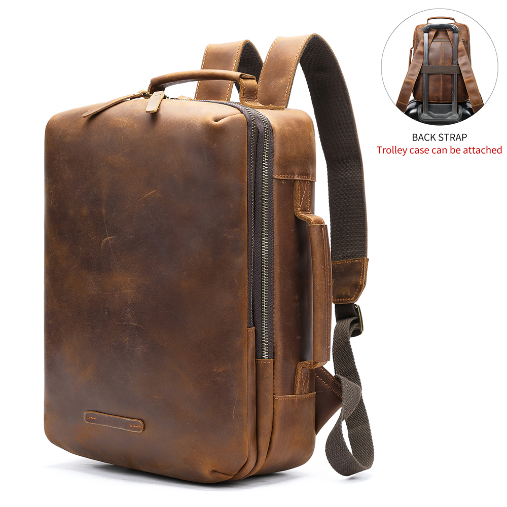 Vintage Leather Backpack