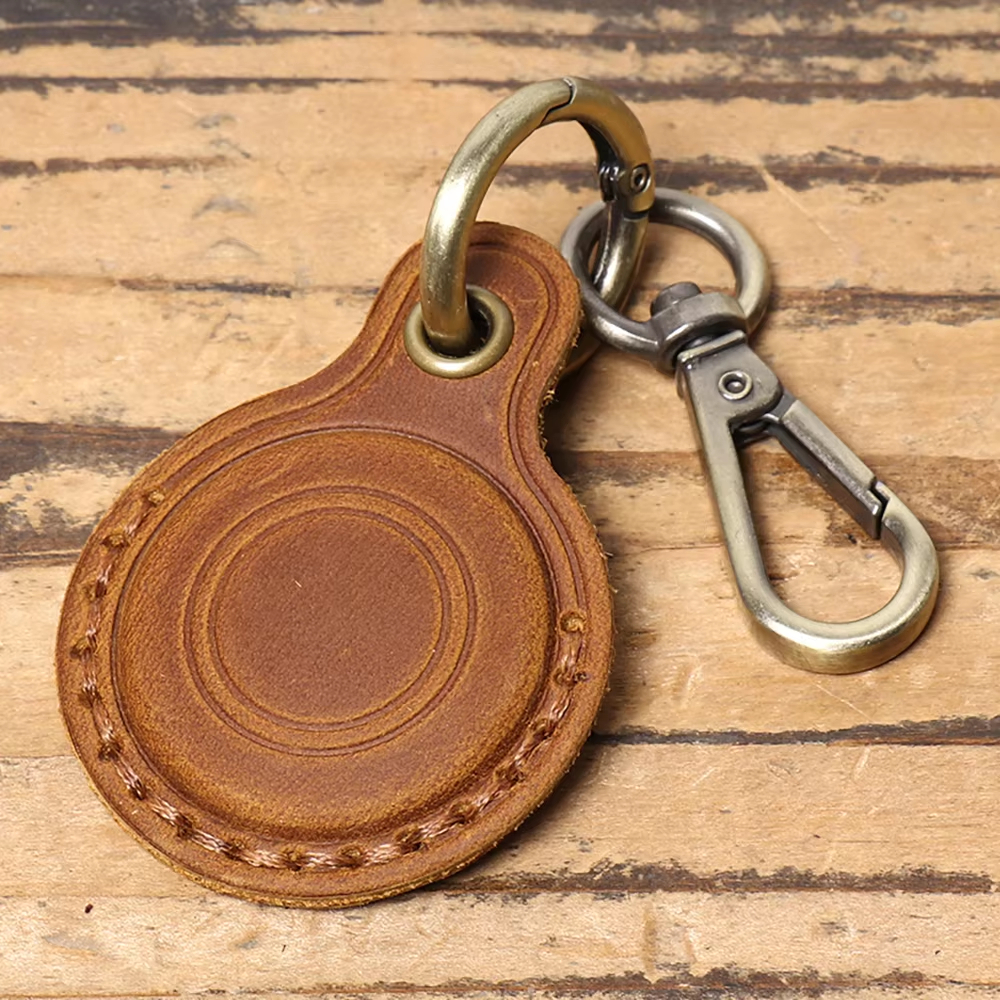 Genuine Leather Keychain Holder