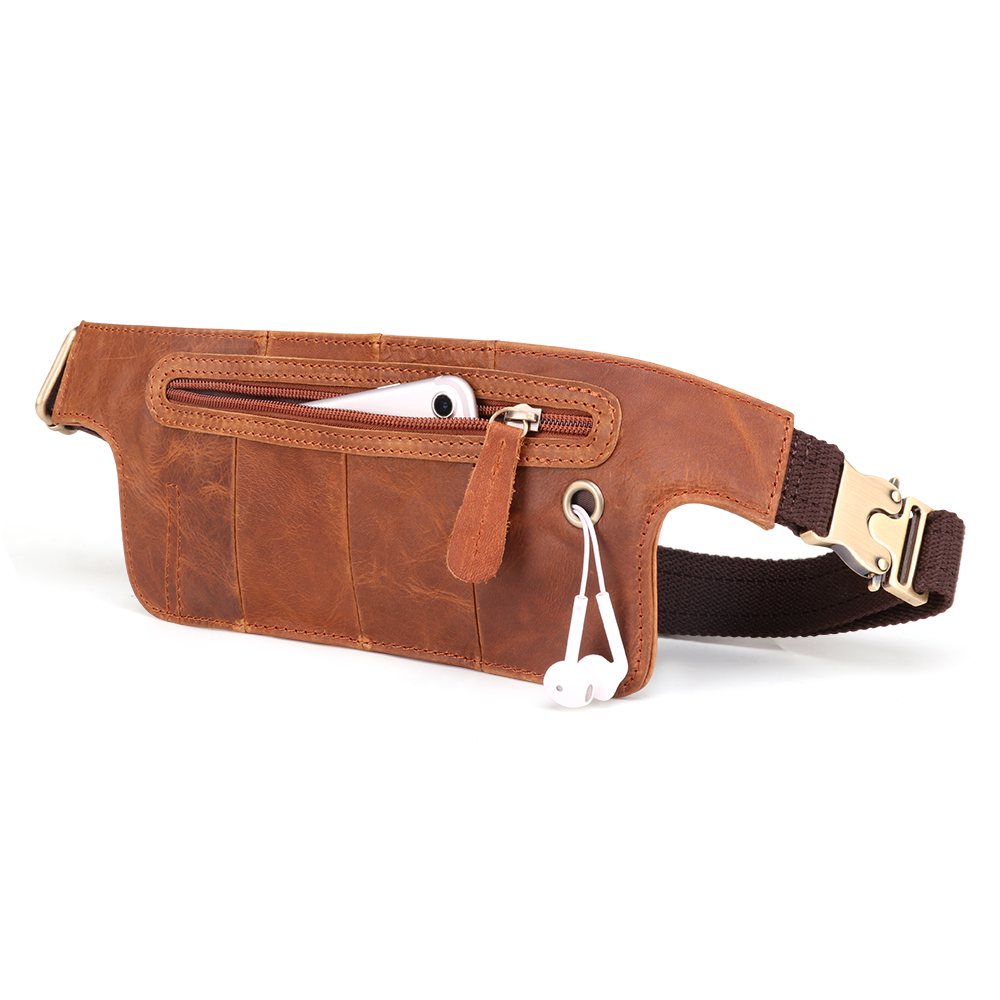 Genuine Leather Waist Bag