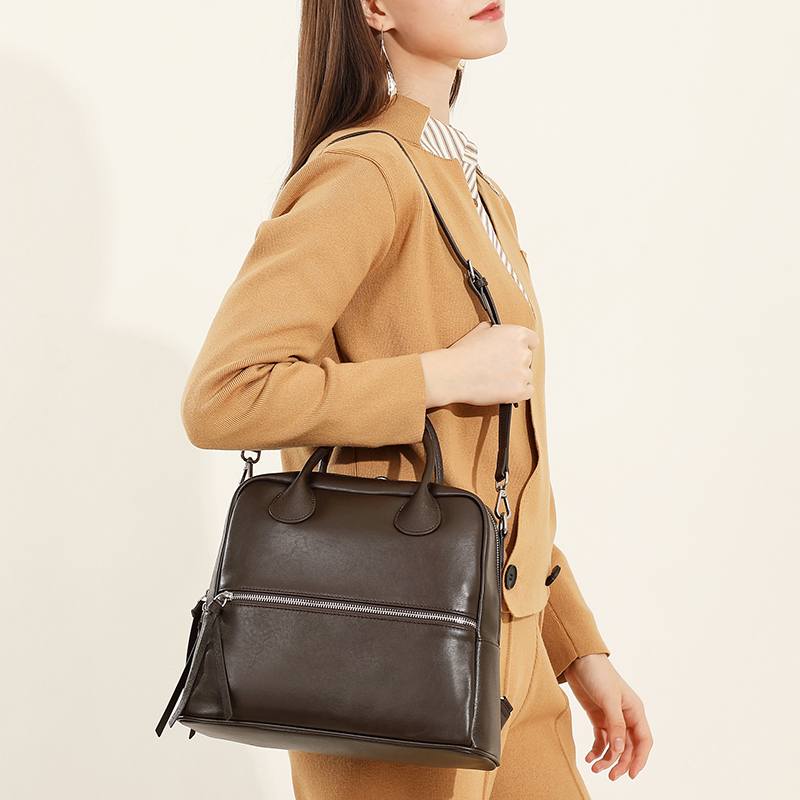 Classic Leather Satchel