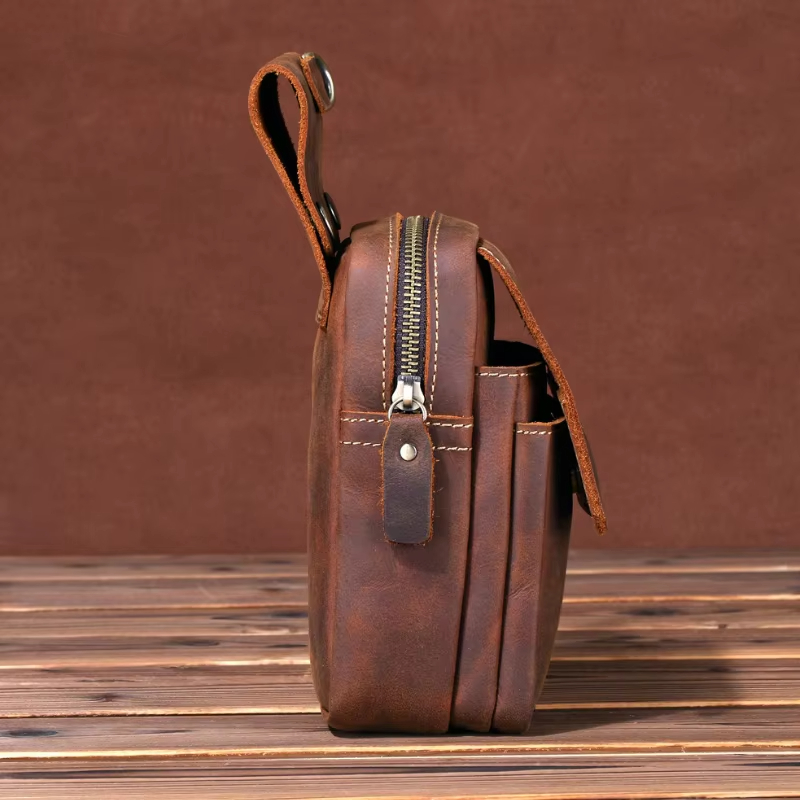 Vintage Leather Waist Bag