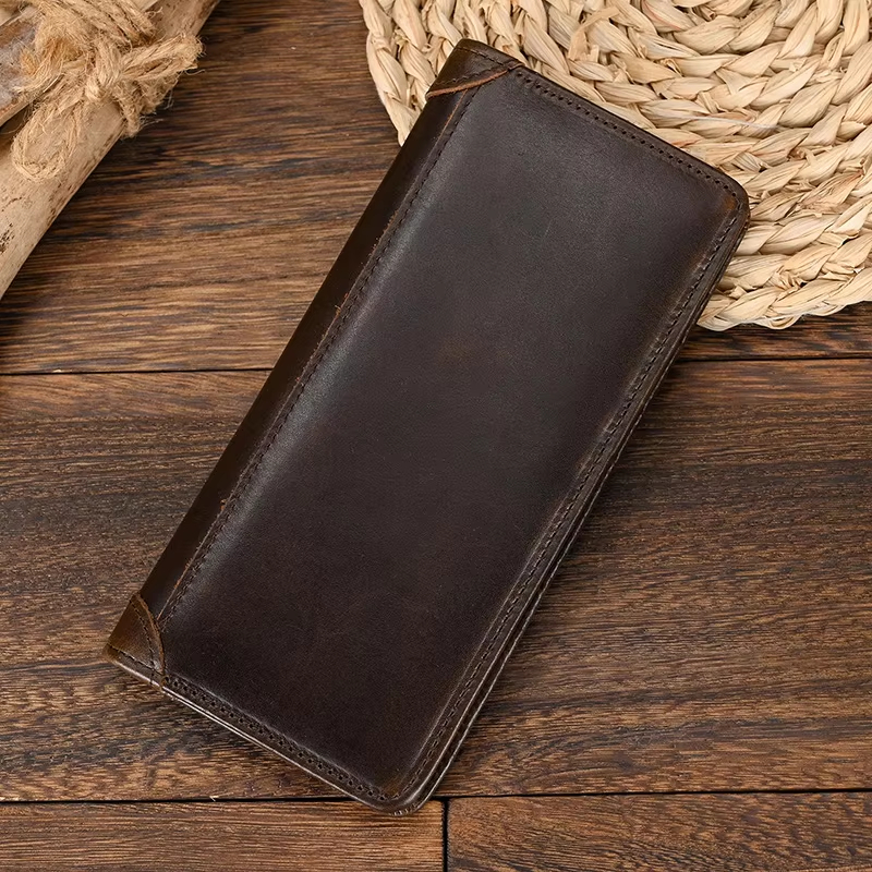 Vintage Brown Leather Wallet