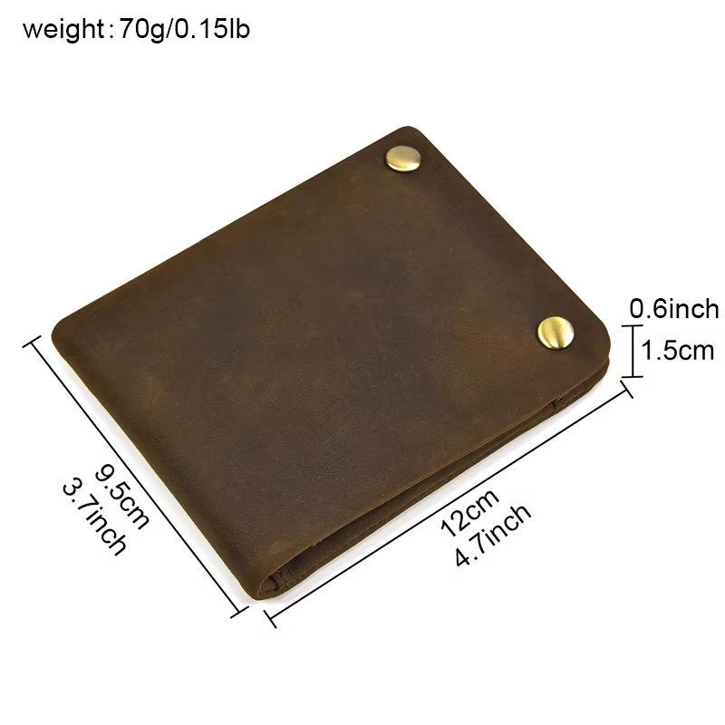 Rustic Leather Wallet