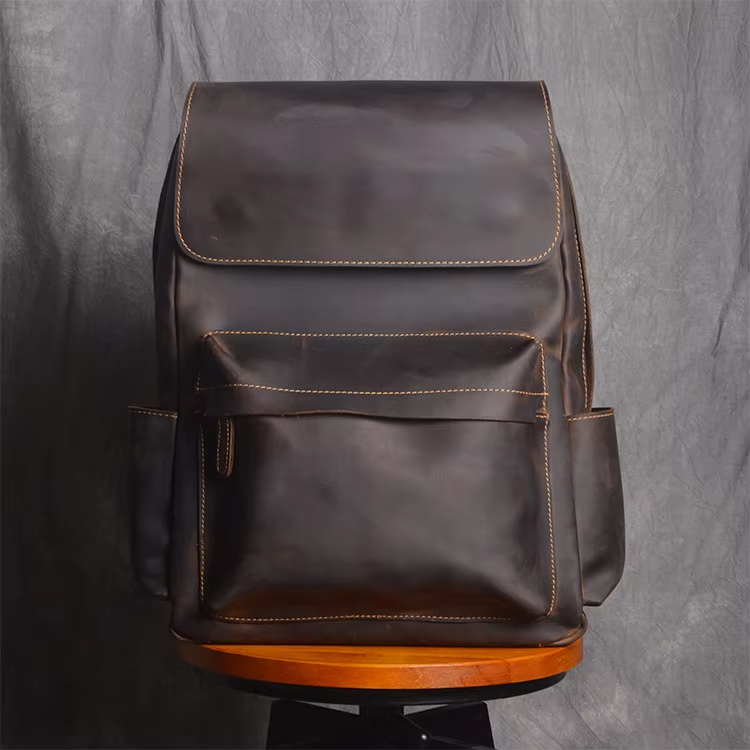 Classic Leather Backpack