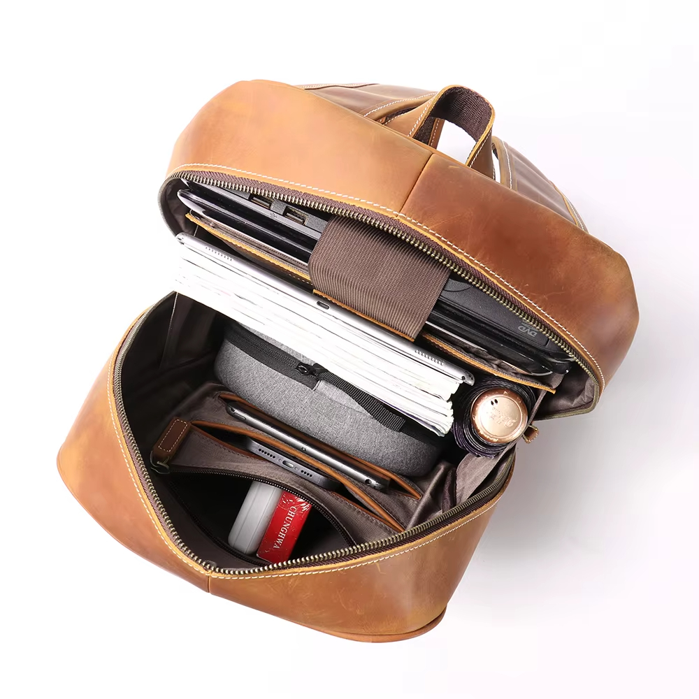 Classic Leather Backpack