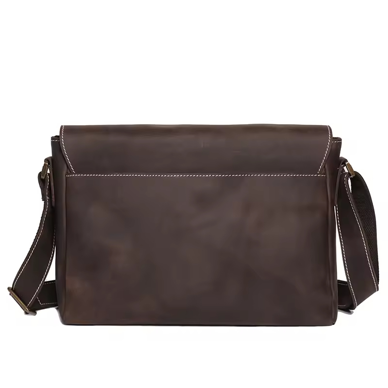 Vintage Leather Crossbody Bag