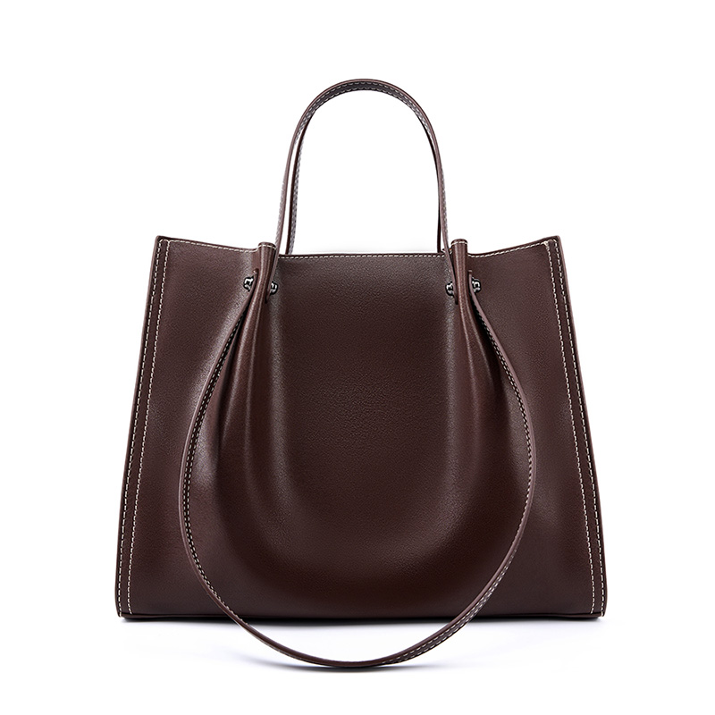 Classic Leather Tote Bag