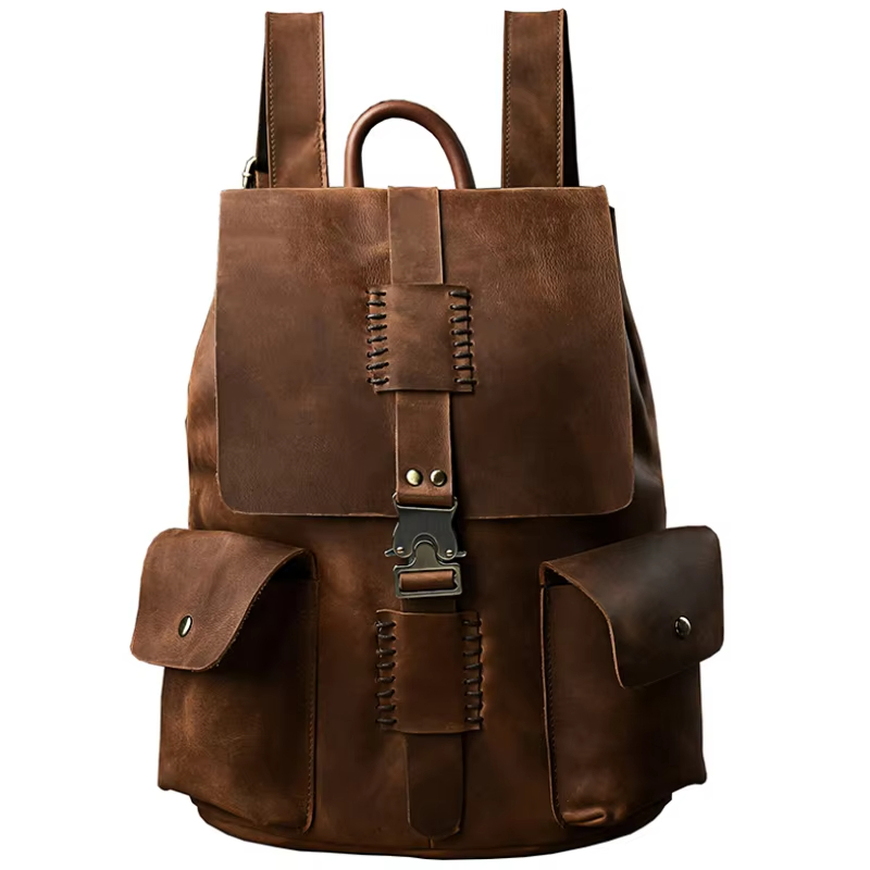 Vintage Leather Backpack