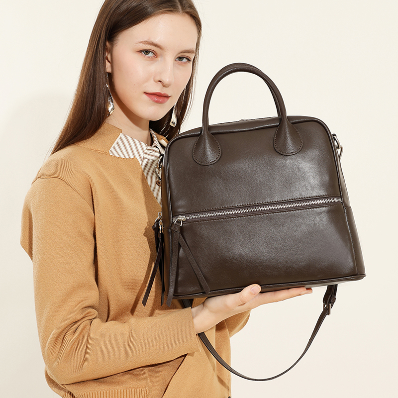 Classic Leather Satchel