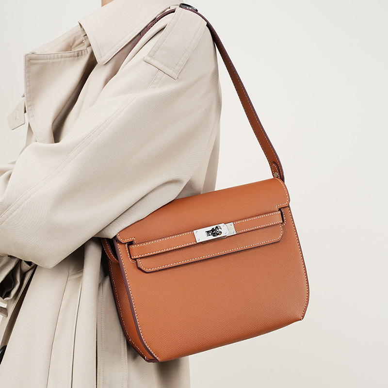 Classic Leather Crossbody Bag