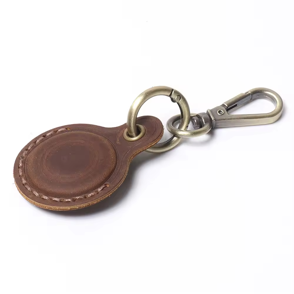 Genuine Leather Keychain Holder