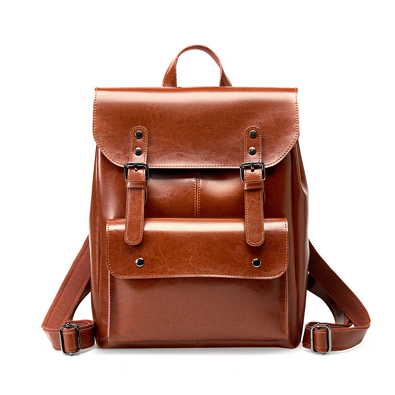 Vintage Leather Backpack