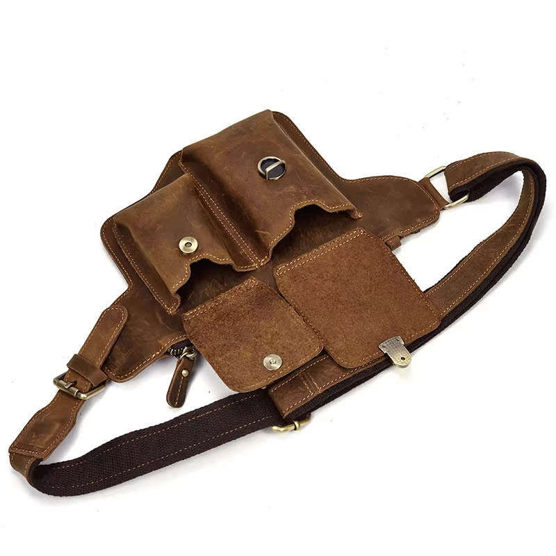 Vintage Leather Waist Bag