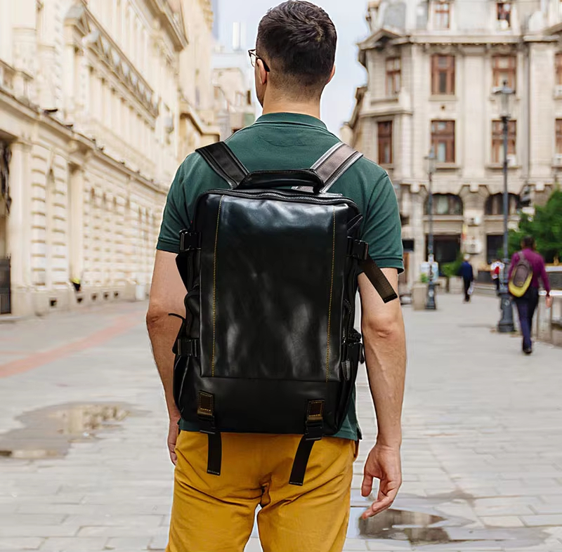 Premium Leather Backpack