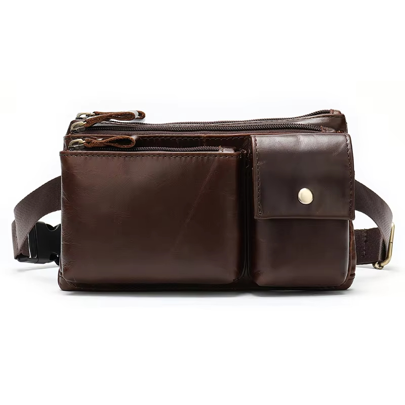 Premium Leather Waist Bag