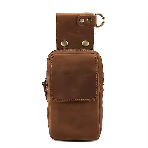Leather Utility Belt Pouch