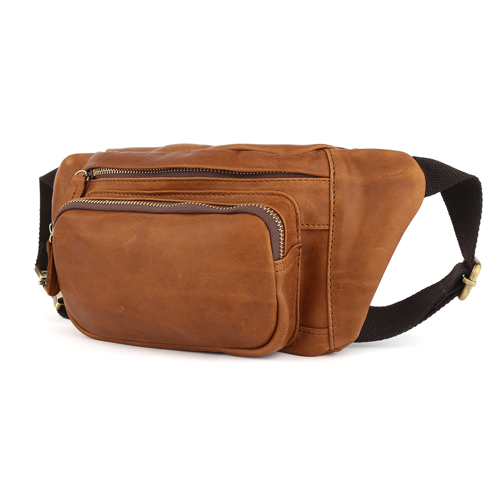 Vintage Leather Sling Bag