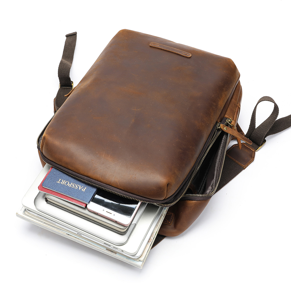 Vintage Leather Backpack