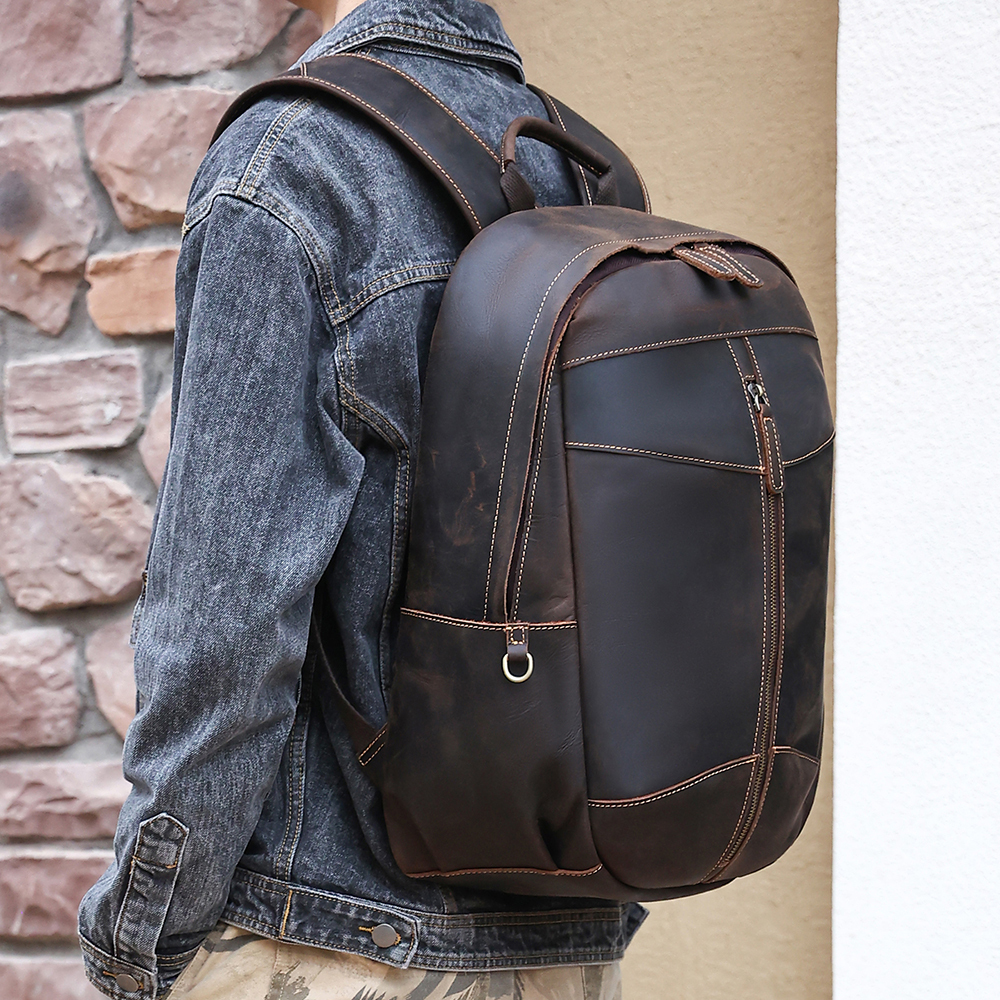 Genuine Leather Backpack