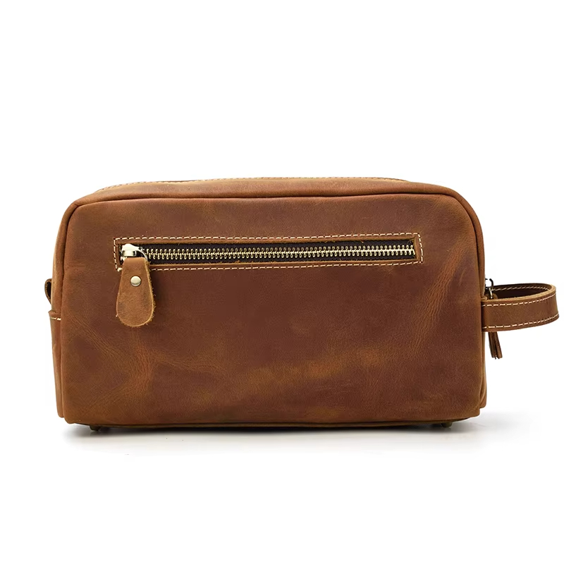 Leather Toiletry Bag
