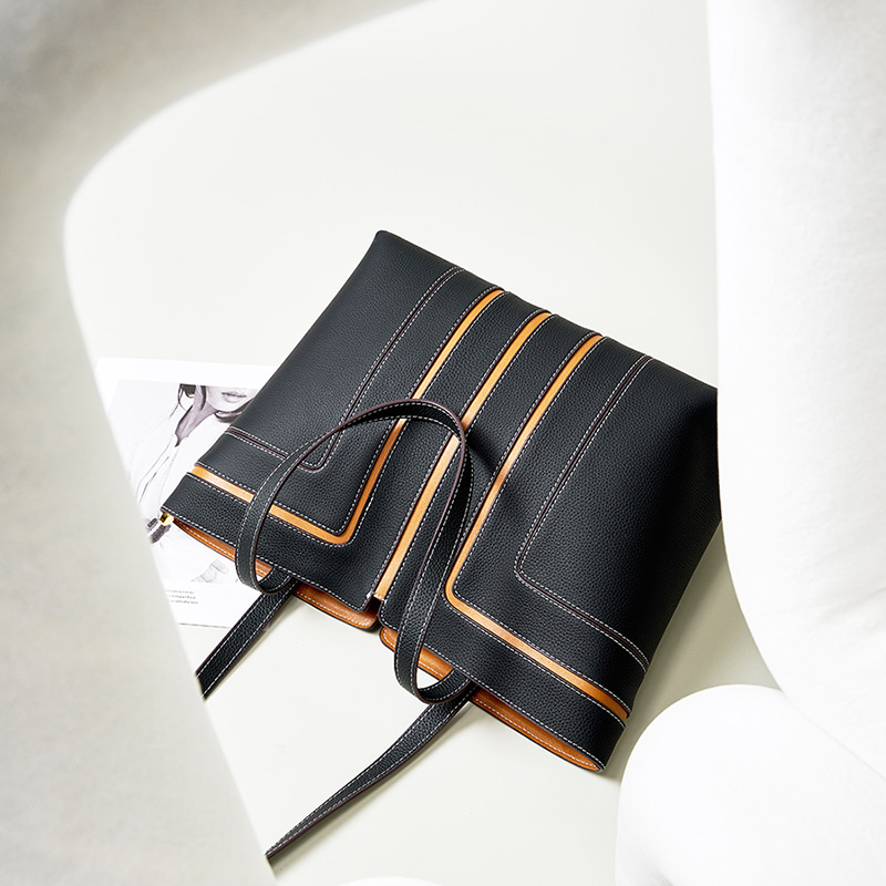 Classic Leather Tote Bag