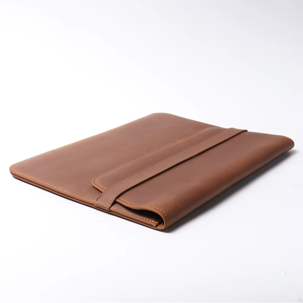 Leather Laptop Sleeve Set