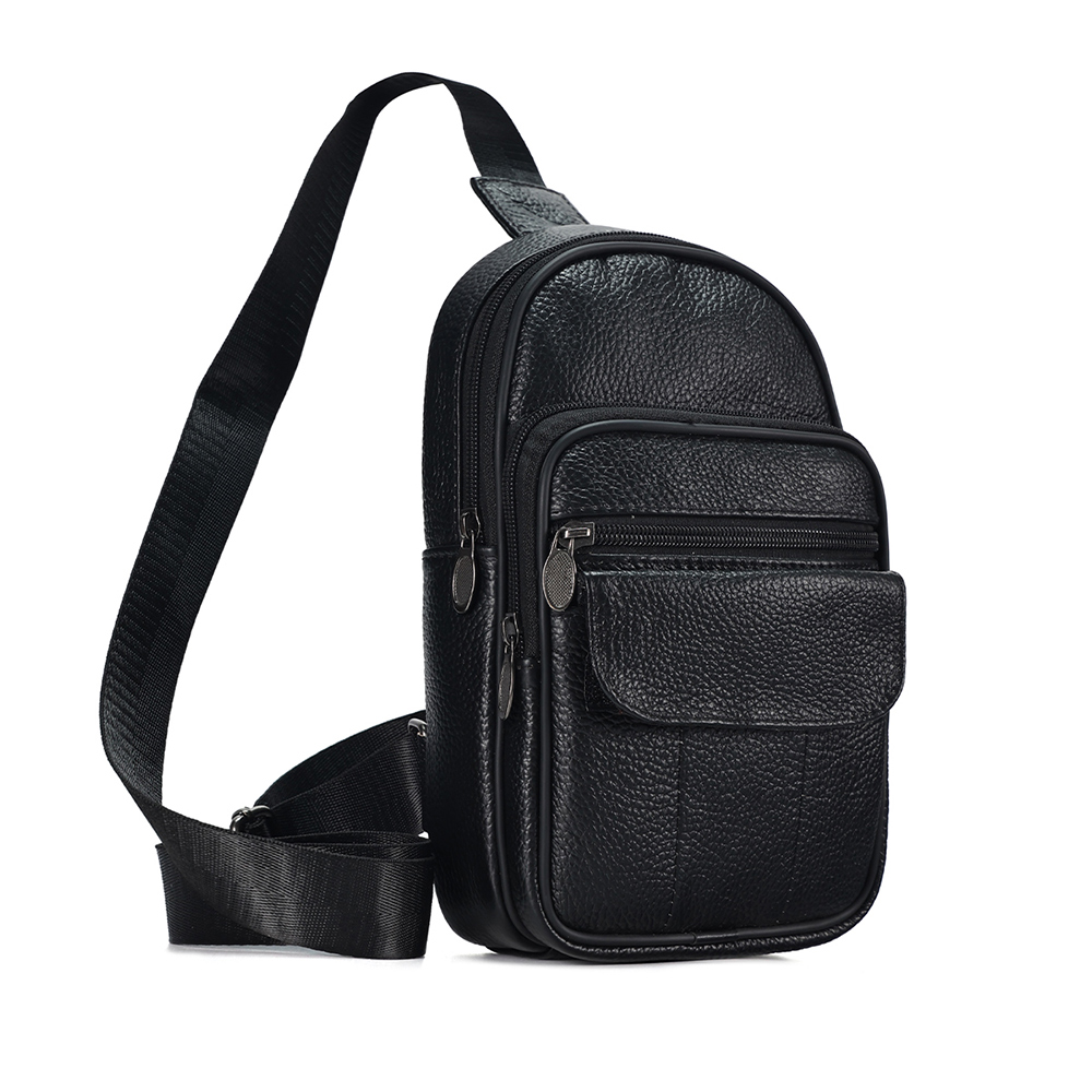 Men’s Leather Sling Bag