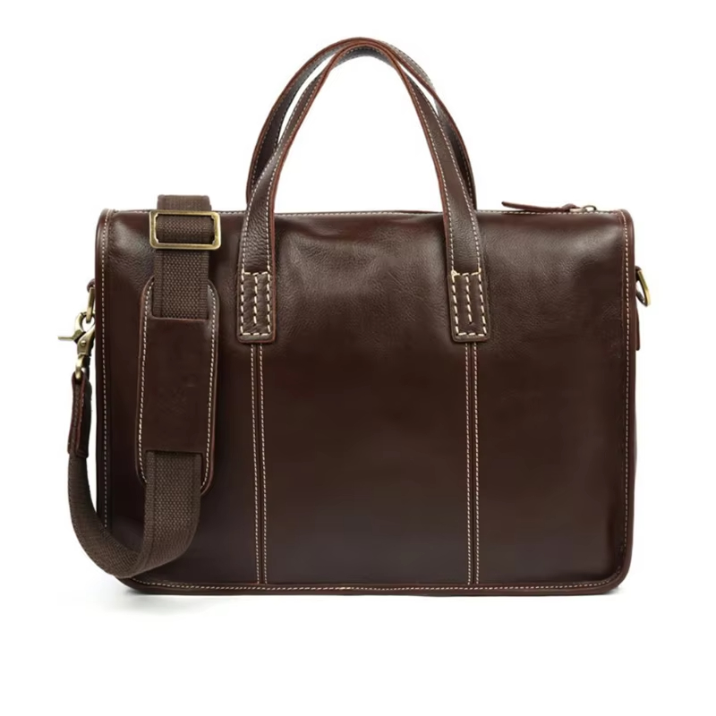 Brown Leather Handbag