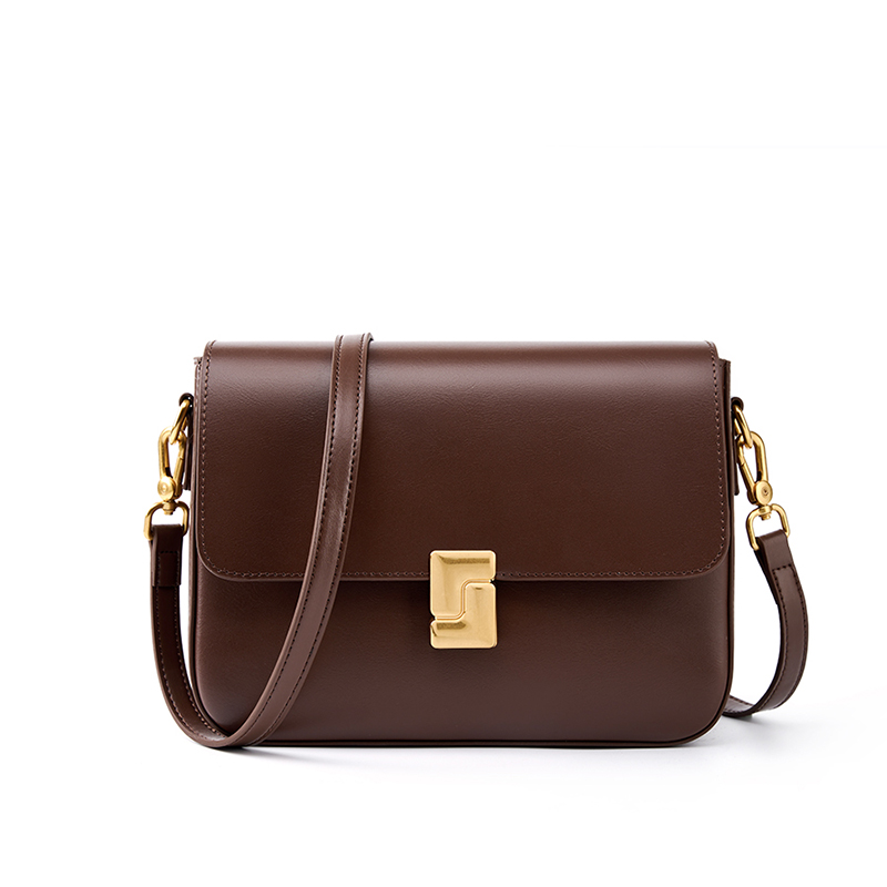 Classic Leather Shoulder Bag