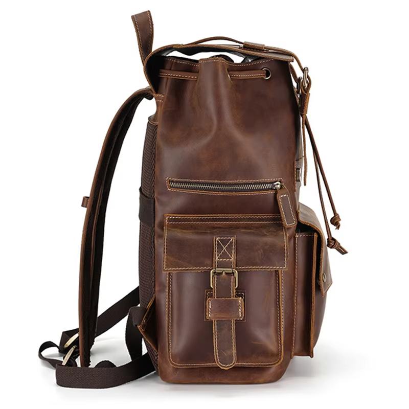 Vintage Leather Backpack